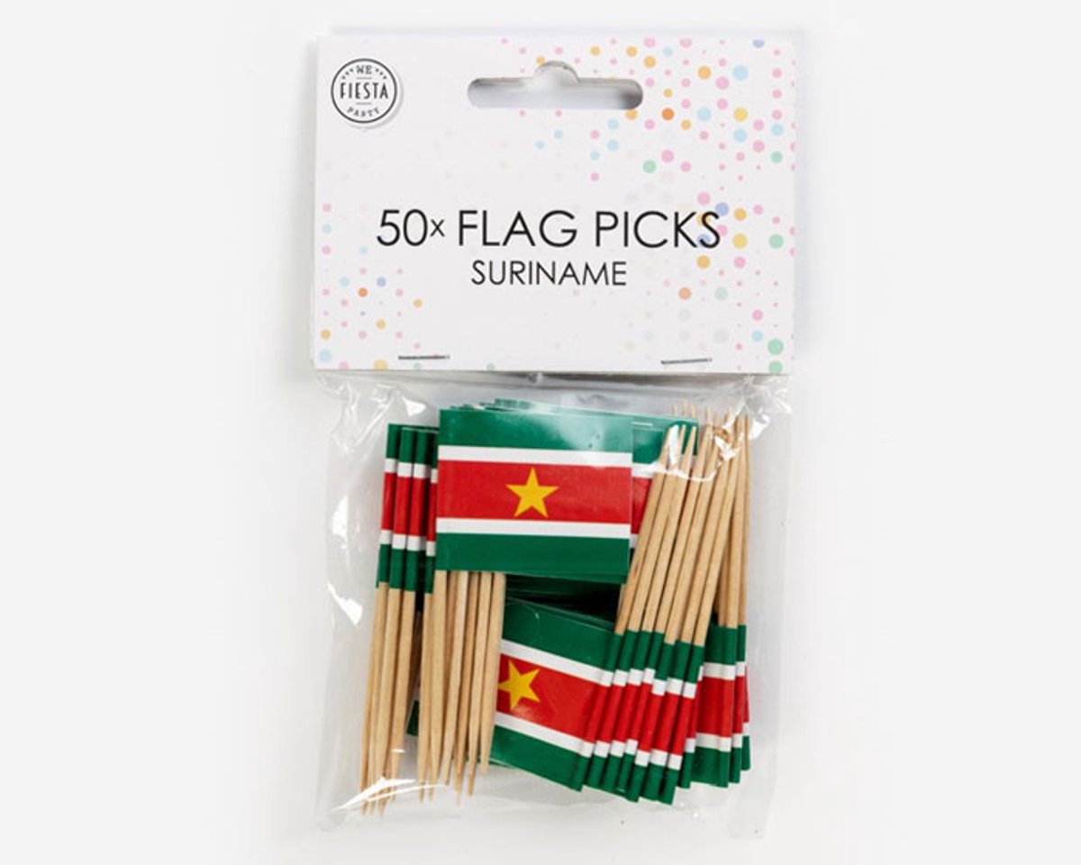 Wefiesta - Prikkers Suriname (50 stuks)