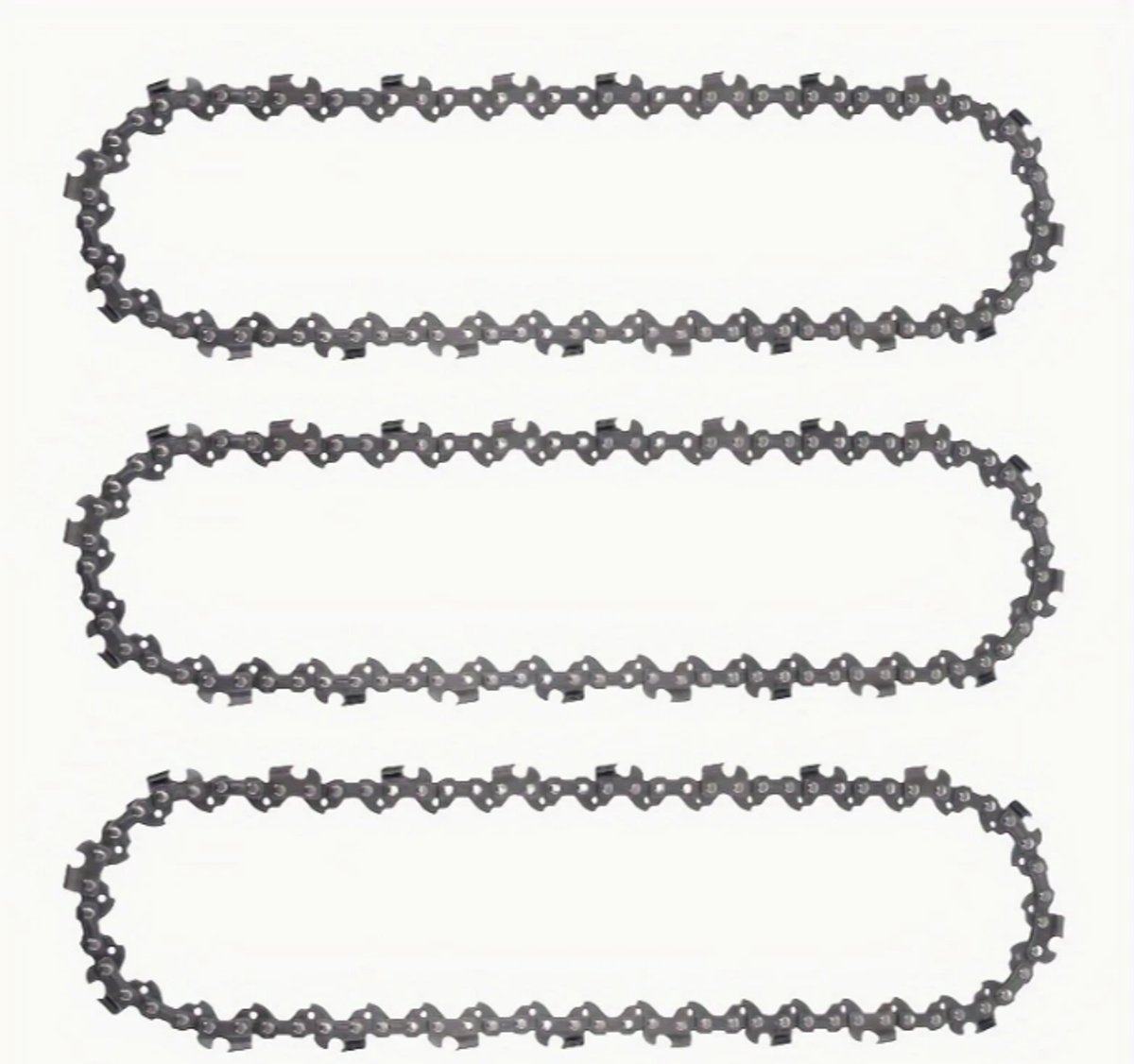 Zaagketting 3 Stuks 25 cm / 10 Inch 3/8 1,3mm 40 Schakels Merk BPC Chain
