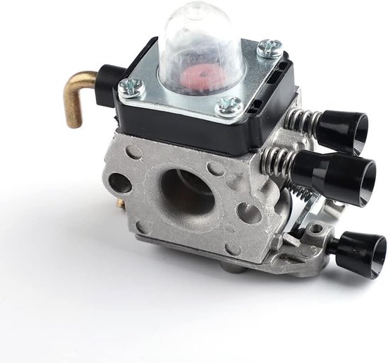Geschikt voor Carburateurset voor Stihl FS38 FS45 FS46 FS55 FS74 FS75 FS80 FS85 HL45 HL75 HS70 HS74 KM55 KM55R grasmaaier carburateur met carb slangset vervangend luchtfilter van Hipa — afbeelding 3