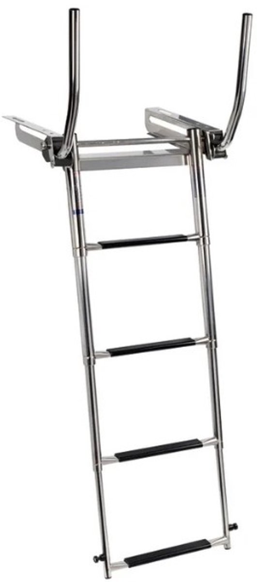 Titan Marine telescopische Easy-Up RVS Zwemtrap 4-treden