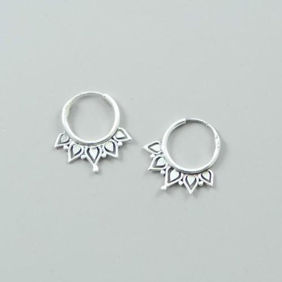 House of Jewels Oorbellen Dames Zilver 925 17mm