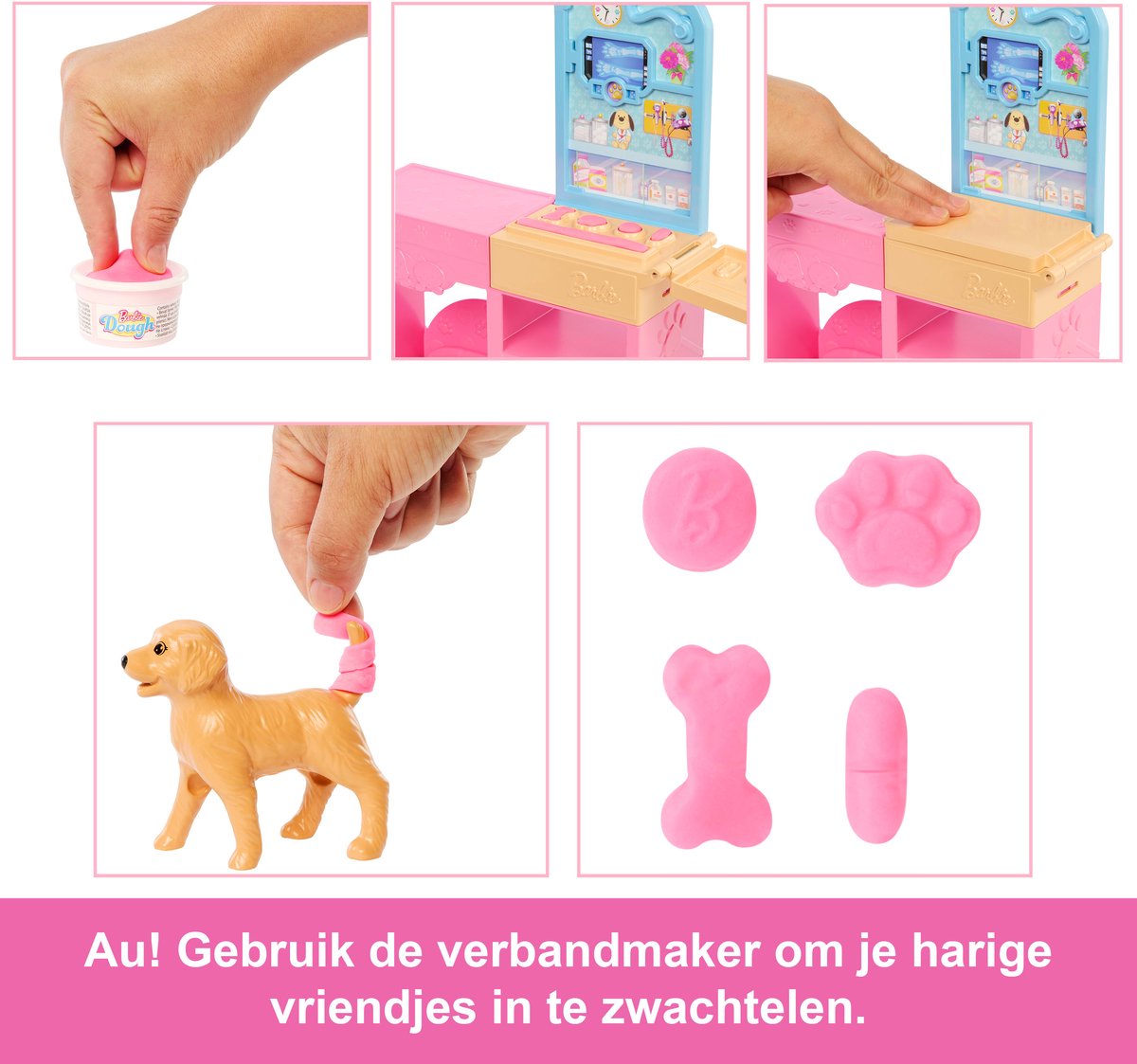 Barbie Careers Snelgips Dierenkliniek - Barbiepop — afbeelding 2