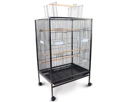 ZRSS® Papegaaienkooi - Grote Vogelkooi voor Binnen - Vogelverblijven - 95x43x61,5 cm