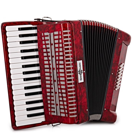 Gear4music accordeon – 24 bas toetsen