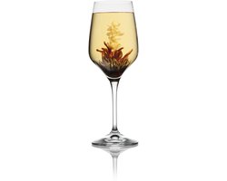 Lily Fairy theebloem met hittebestendig theeglas - Flora Tea