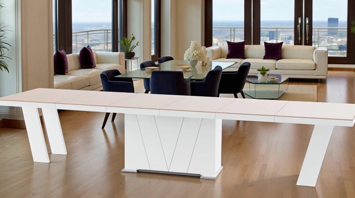 Tribe GrandExpand Luxe Uitschuifbare Eettafel – 160-412 cm