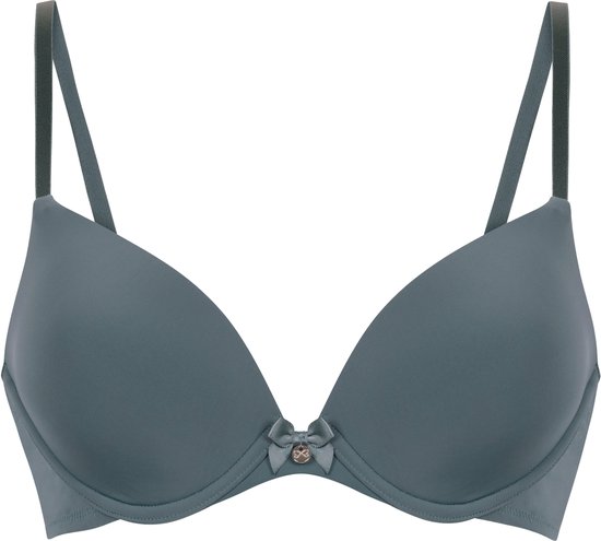 Hunkemöller Dames Lingerie Voorgevormde beugel bh Plunge - Blauw - maat B85