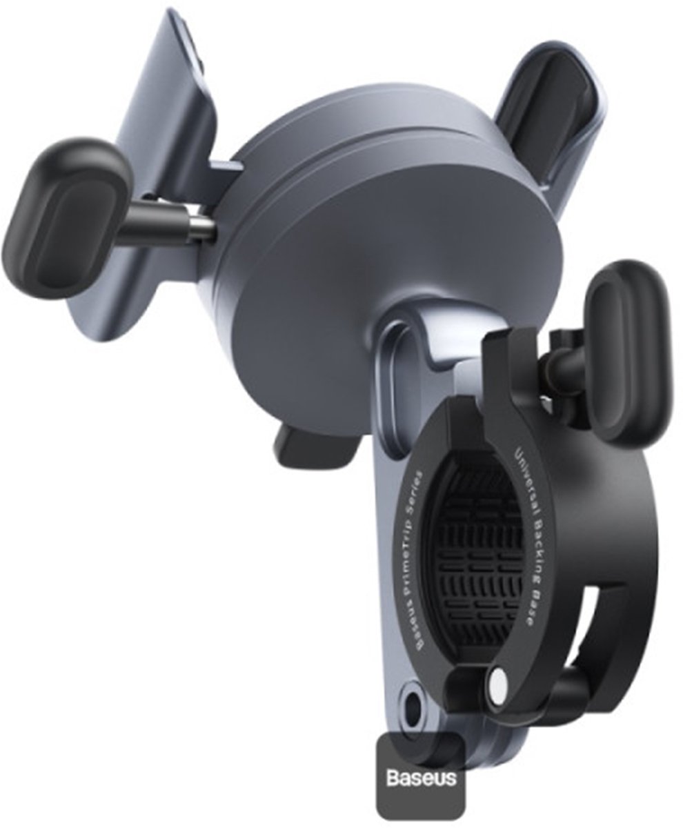 Baseus PrimeTrip - Magnetische Telefoonhouder Fiets met Klem - Compatibel met MagSafe - Geschikt voor o.a. E-Bike, Racefiets, Mountainbike en Elektrische Stepjes - Zwart – foto 2