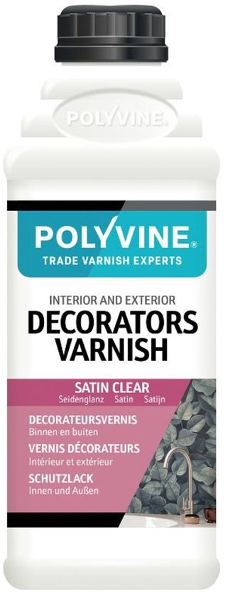 Polyvine Decoratieve vernis zijdeglans 500ml