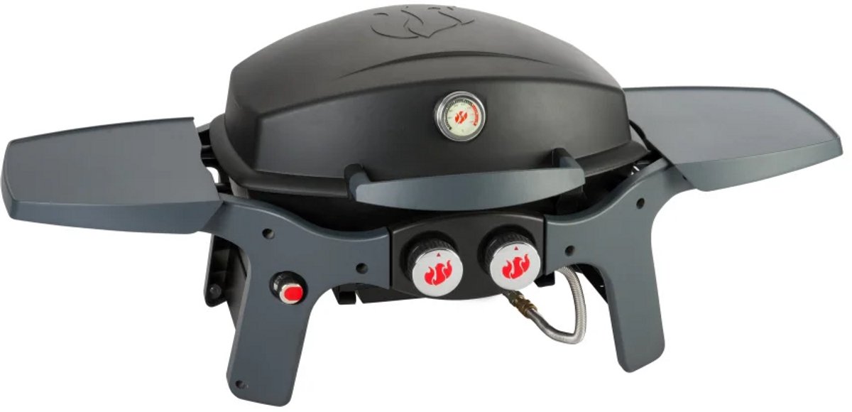 Landmann gasbarbecue Pantera - Zwart - 47x 37 cm - 6 personen