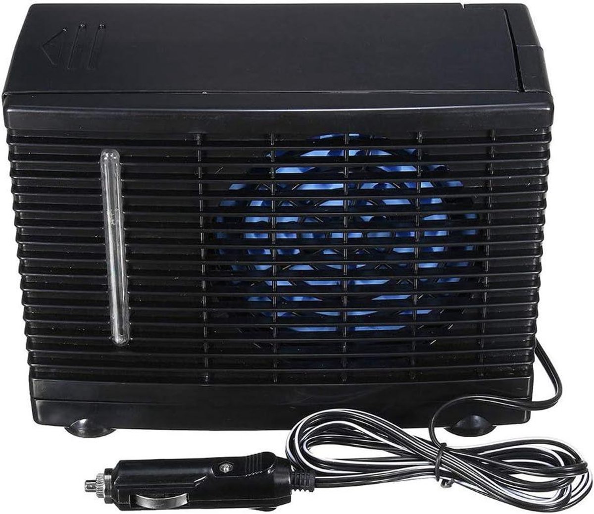 Allecto plus - Draagbare Mini-autoairconditioner 24V voor Auto - Koelconditioner - Waterverdampingsluchtventilator - Autovrachtwagen Thuis - Zwart