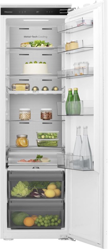 Hisense RL3B303SAWC | Inbouw koelkast | 178 cm | Deur op deur