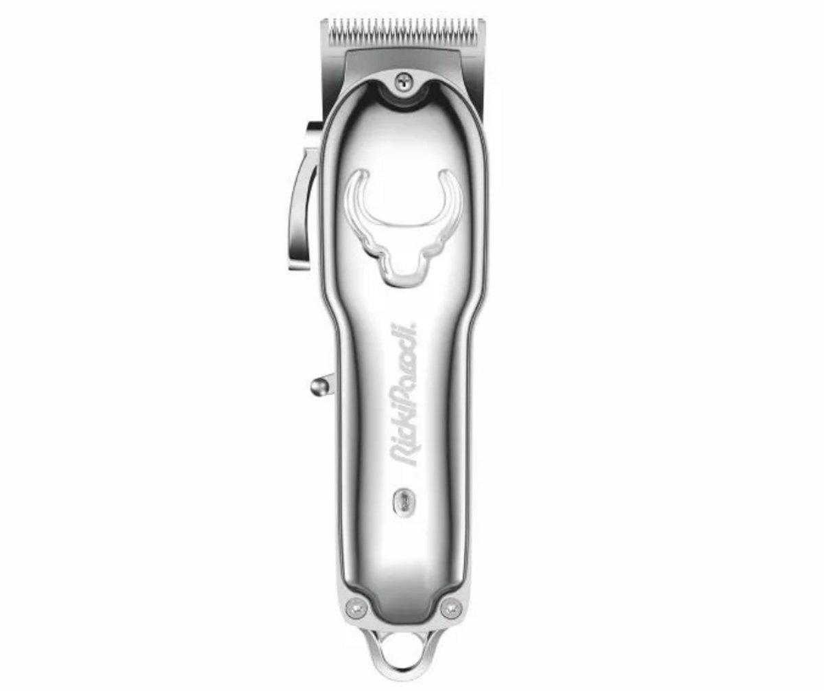 RickiParodi Metalica – Professionele Draadloze Tondeuse met Precisieblad – Krachtige Haartrimmer voor Thuis & Salon