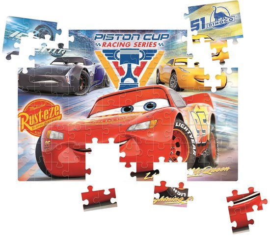 Clementoni - Puzzel - 104 Stukjes - Cars 3 - Kinderpuzzel - Vanaf 6 ...