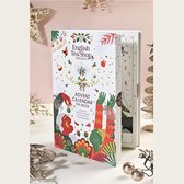 English Tea Shop - Tea Book Cream Adventskalender – 25x Biologische Theezakjes – Luxe Theeboek voor December – Feestelijk Cadeau voor Theeliefhebbers