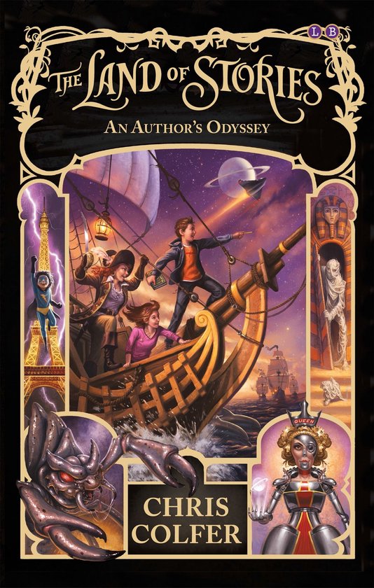 The Land of Stories 5 - An Author's Odyssey - cover