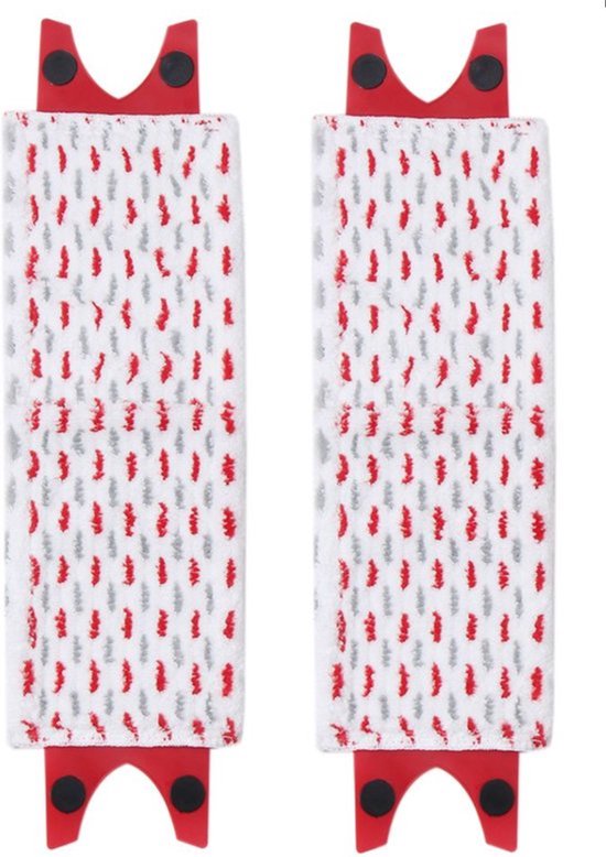 2x Dweil Navulling Mop geschikt voor Vileda UltraMax UltraMat 2-in-1 Microvezel wasbaar schoonmaak reinigen vervanging dweil spray mop