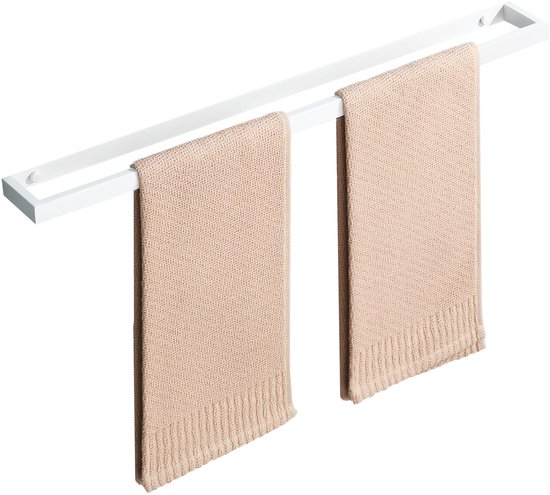 30 Cm Zwart Handdoekenrek Met Plank, Handdoekhouder Met Metalen Plank Keuken Badkamerplank Handdoekhouder Handdoekhouder En Toiletrolhouderset Roestvrij 30 X 10 X 10 Cm