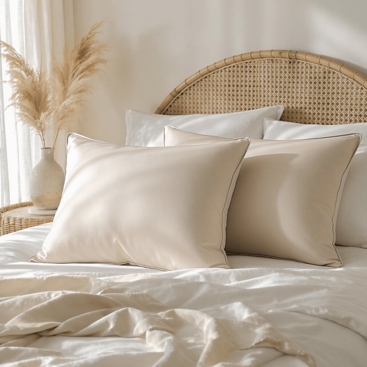 Dreamers Den Kussensloop TENCEL™ Lyocell - Zand - 60 x 70 cm
