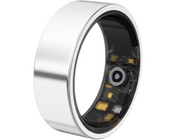 Lacardia Smart ring - Slimme ring - Zilver- Maat 7 - Beschikbaar voor android en IOS - Eigen app - Unisex voor Dames & Heren