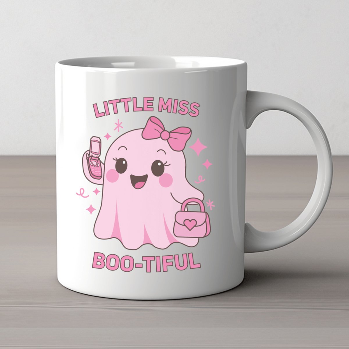 Mok - Little Miss Boo-tiful - Het perfecte cadeau voor Halloween of voor iedereen die van charmante, grappige mode houdt