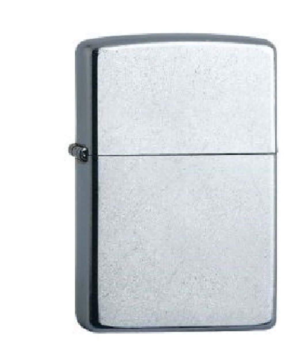 Zippo gasaansteker met stormvlam Regular street chroom - Stormvlam Zippo