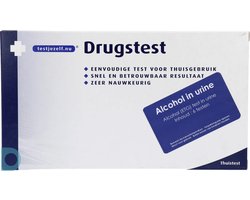 Testjezelf.nu - Alcosens Alcohol Teststrips - 5 stuks - Alcoholtest