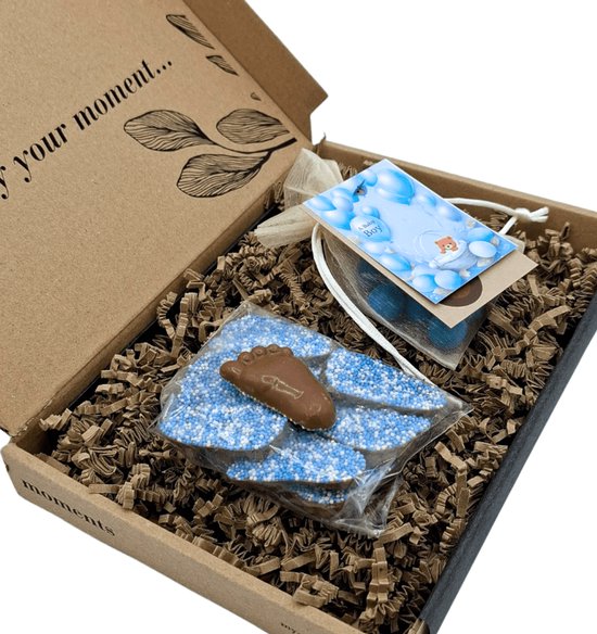 Geboorte Groei Pakket - Jongen - Chocolade & Zaadbommen - My-Moments — afbeelding 3