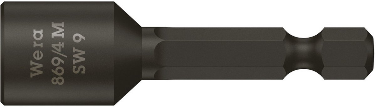 Wera 05060424001 869/4 M Dopbit, Magnetisch 9,0 x 50mm