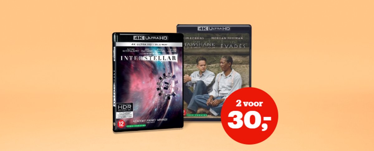 2 voor 30 euro