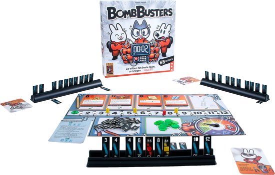 999 Games - Bomb Busters - Coöperatief Bordspel - Winnaar Spiel des Jahres 2025/Speelgoed van het jaar 2025 en de Gouden Ludo!- Werk samen en maak de bom onschadelijk - Tik tak, tik tak...