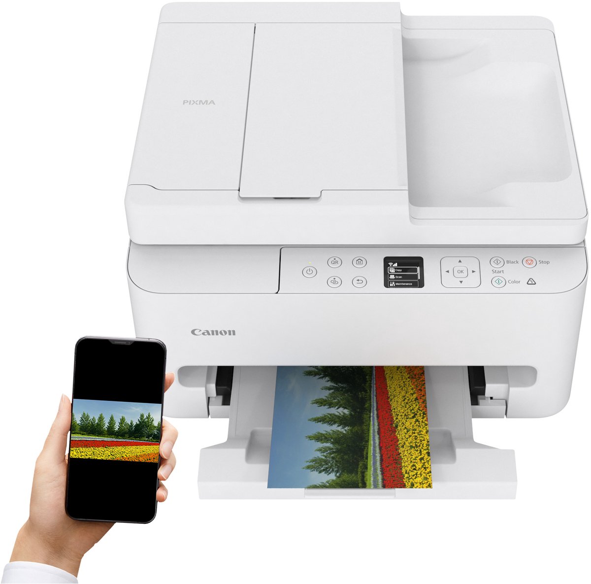 Canon PIXMA TS7550i - All-in-One Inkjetprinter - Wit – foto 8