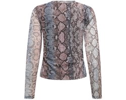 Only Nova Mesh Top Dames - Maat XXL