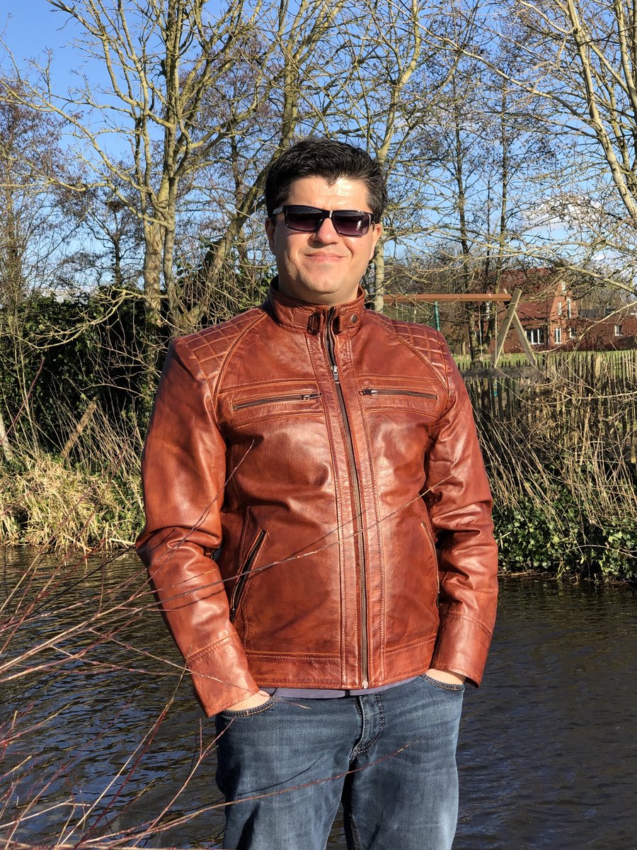 Dera Dore - Heren Leren Jas - Echt en Origineel Schapenleer Jas - Luxe en Stijlvol Jas - Donker Bruin - XL