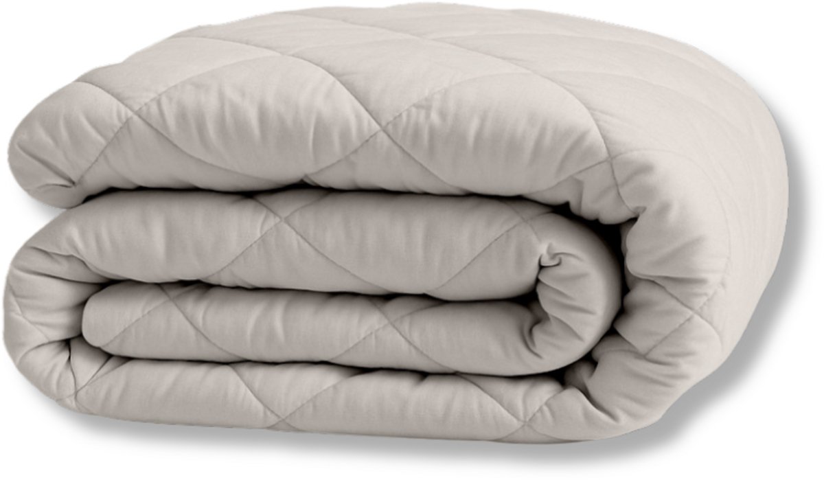 Y-NOT - Dekbed Zonder Overtrek 200x220 - All Season - Zacht & Wasbaar - Offwhite