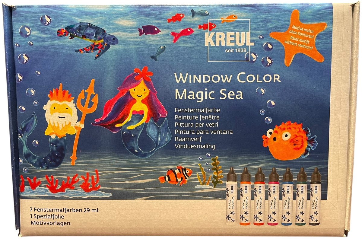 Window Color Magic Sea raamverf