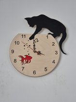 Vind wandklok 30 cm op - maart 2026