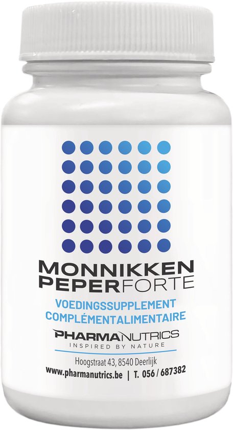 MONNIKSPEPER 60 V-caps Pharmanutrics - Menopauze- natuurlijke oplossing