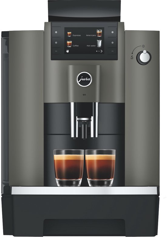 JURA - W4 Dark Inox (EA) - Volautomatische espressomachine - Zakelijk