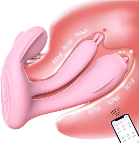 Bluetooth Triple Vibromasseur Deluxe | Trs exclusif | Contrlable par tlphone | 9... | bol Bluetooth Triple Vibromasseur Deluxe | Trs exclusif | Contrlable par tlphone | 9... | bol