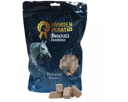 Paardenpraat TV Paardensnoepjes - Suikerarme Paardensnack - Paardenverzorging - Banaan