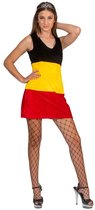 Robe Lady België - Zwart- Jaune - Rouge - Taille 36-38