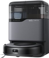eufy Clean Omni C20 Robotstofzuiger met reinigingsstation - Robot Vacuum - 7.000 Pa Zuigkracht, Ronddraaiende Dweilpads, Met Objectdetectie, 8,5 cm Ultraplat Design, Zwart