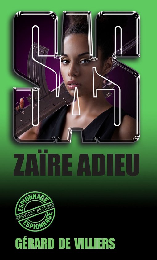 SAS 128 Zaïre adieu - cover