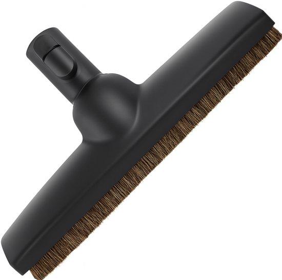 Luxe Parketborstel Geschikt Voor Miele Stofzuigers - Stofzuiger Mondstuk Borstel Voet Zuigmond - (Compact/Complete C1 C2 C3 S4000 S5000) Parketzuigmond Voor Laminaat/Parket- Parketvoet Met Parkeerhaak & Vergrendeling - Stofzuigermond