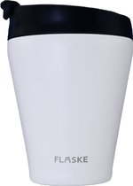 FLASKE Koffiebeker Coffee Cup 200ML - Ice - RVS Koffiebeker to Go van 200ML