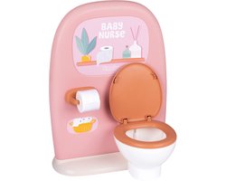 Smoby - Baby nurse toilet - poppen - accessoires inbegrepen wastafel