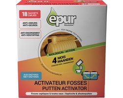 Epur - Septische putten activator in zakjes - 4 maand - 18 zakjes