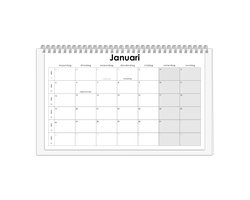 Huurdies - 2026 bureaukalender