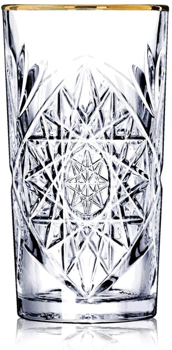Hobstar Longdrink Goud - 6 Stuks